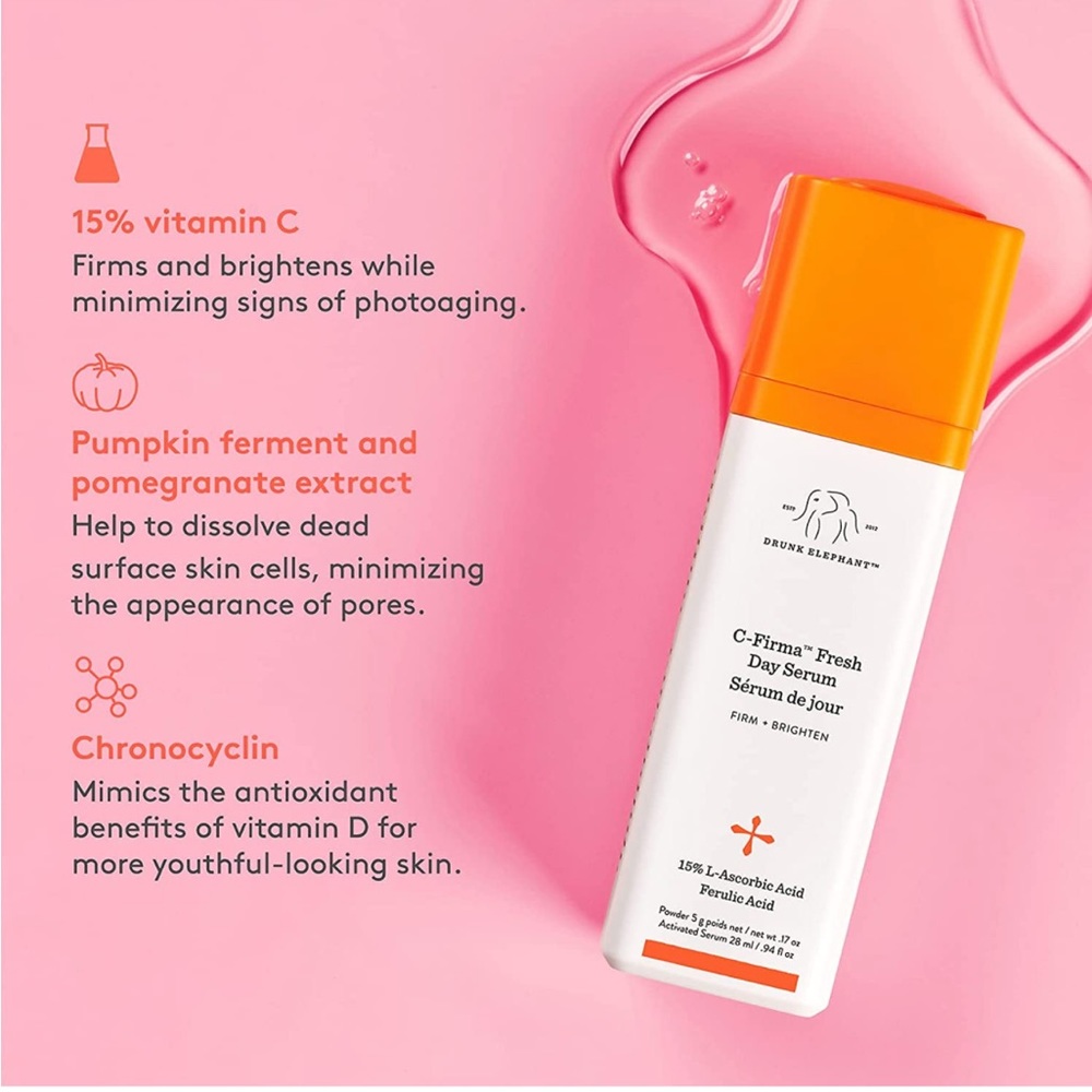 Drunk Elephant C-Firma Fresh Day Serum full size, New in Box - Picture 2 of 2